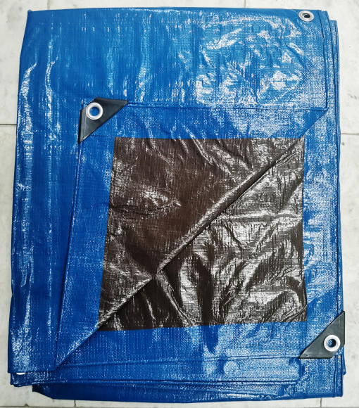Тент тарпаулин 150 г/м2 — 8x10м
